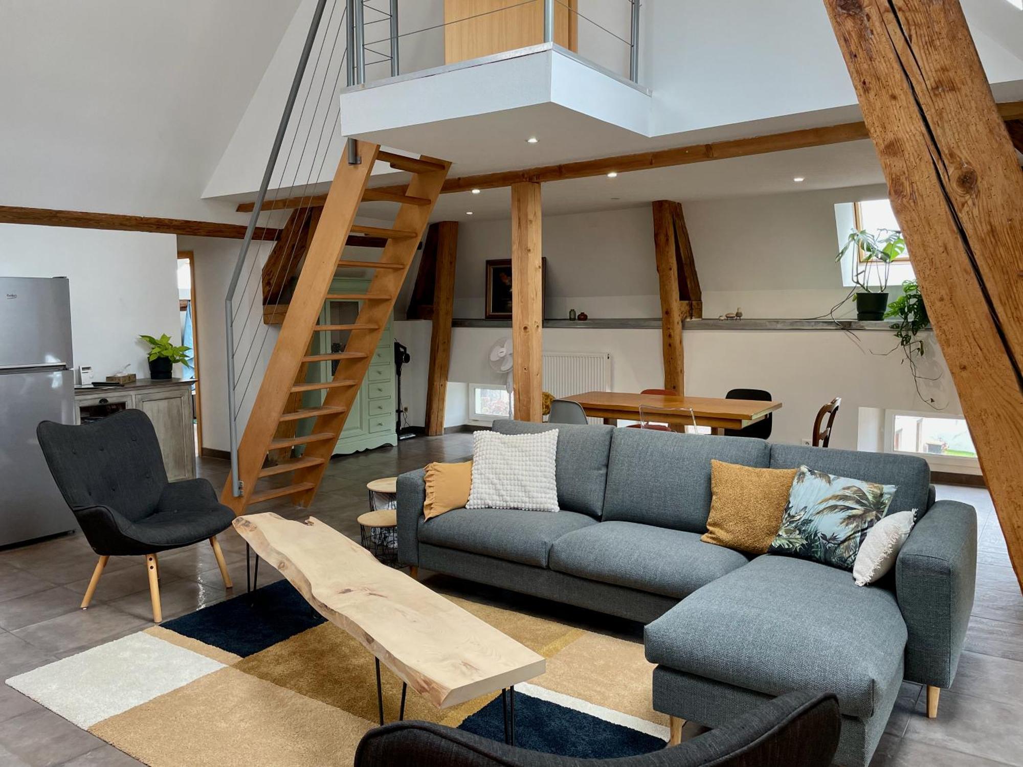 Sainte-Suzanne Duplex + Parking Gratuit Facile公寓 外观 照片