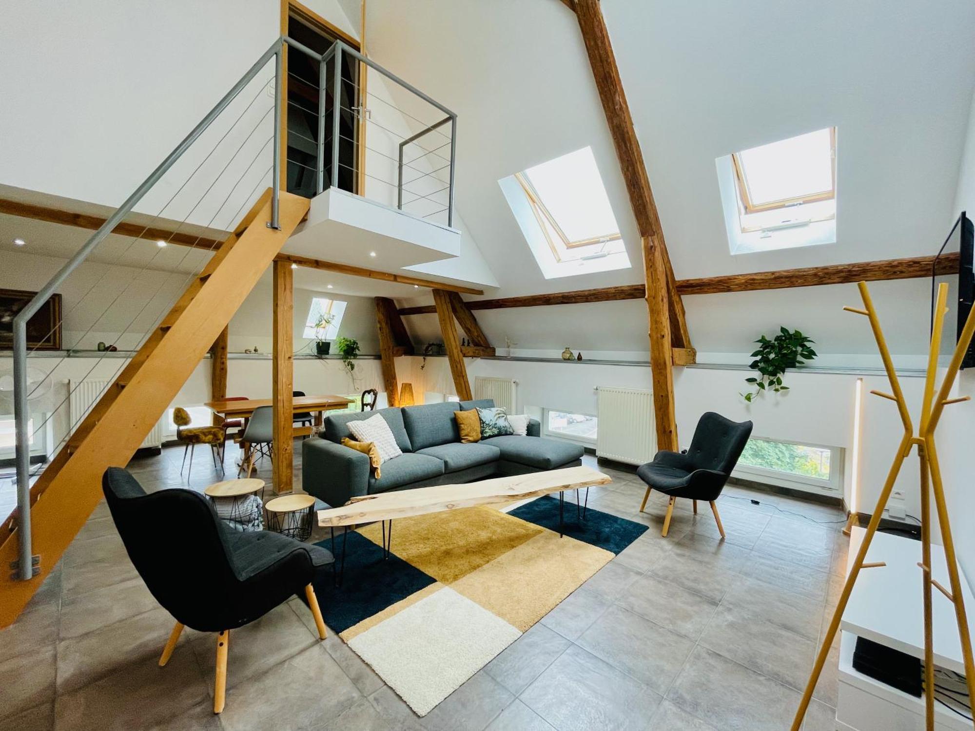 Sainte-Suzanne Duplex + Parking Gratuit Facile公寓 外观 照片